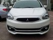 Mitsubishi Mirage   CVT   2018 - Bán ô tô Mitsubishi Mirage CVT sản xuất 2018, màu trắng, giá 450tr