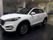 Hyundai Tucson   2018 - Cần bán Hyundai Tucson đời 2018, màu trắng, giá 895tr