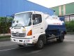 Hino FC 2016 - Bán xe chở xăng dầu Hino 12 khối, màu trắng