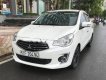 Mitsubishi Attrage  CVT 2015 - Bán Mitsubishi Attrage CVT sản xuất 2015, màu trắng, nhập khẩu