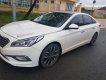 Hyundai Sonata 2.0 2015 - Bán xe Hyundai Sonata 2.0 sản xuất 2015, màu trắng, xe nhập, pô thể thao, cảm biến áp suất lốp