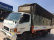 Hyundai Mighty   2007 - Bán Hyundai Mighty năm 2007, màu trắng, thùng dài 5,5 m