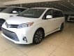 Toyota Sienna Limited 2018 - Giao ngay Toyota Sienna Limited trắng, nội thất nâu da bò, xe sản xuất 2018, model 2019, bản full đồ nhất