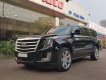 Cadillac Escalade 2015 - Bán Cadilac Escalede ESV Premium sản xuất 2015 màu đen, nội thất nâu đỏ