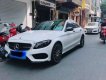 Mercedes-Benz C class  C300 AMG   2018 - Bán xe C300 AMG 245HP màu trắng, nội thất đỏ, ĐK 2018