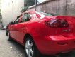 Mazda 3   2005 - Bán Mazda 3 năm sản xuất 2005, màu đỏ số sàn, giá 225tr