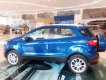 Ford EcoSport Titanium 1.0L AT 2018 - Cần bán xe Ford EcoSport 1.0 năm 2018, xanh lam, xe có sẵn đại lý, KM tặng 1 năm BHTV, thủ tục nhanh gọn