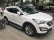 Hyundai Santa Fe 2.2 4WD 2015 - Cần bán gấp Hyundai Santa Fe 2.2 4WD năm sản xuất 2015, màu trắng chính chủ