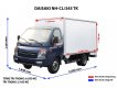 Fuso 2018 - Bán xe tải thùng Daisaki động cơ Isuzu, xe tải thùng máy dầu tại Nam Định, Thái Bình