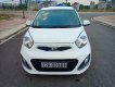 Kia Picanto S 1.25 AT 2014 - Bán Kia Picanto S 1.25 AT năm sản xuất 2014, màu trắng số tự động