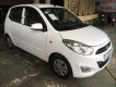 Hyundai i10  MT 2013 - Cần bán gấp Hyundai i10 MT năm 2013, màu trắng, nhập khẩu, nội ngoại thất máy móc ổn hết