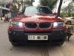 BMW X3 2.5i 2004 - Bán ô tô BMW X3 2.5i sản xuất năm 2004, màu đỏ, nhập khẩu, 295 triệu