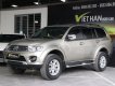 Mitsubishi Pajero Sport 2.5MT 2015 - Cần bán Mitsubishi Pajero Sport 2.5MT 2015, màu ghi vàng, giá 646tr