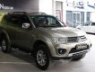 Mitsubishi Pajero Sport 2.5MT 2015 - Cần bán Mitsubishi Pajero Sport 2.5MT 2015, màu ghi vàng, giá 646tr