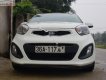 Kia Picanto 1.25 AT 2012 - Cần bán xe Kia Picanto 1.25 số tự động, đời 2012, máy xăng, màu trắng, nội thất màu ghi, dáng Hatchback