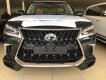 Lexus LX 570 2019 - Bán Lexus LX570 Super Sport S 2019 màu đen, nội thất nâu da bò, xe xuất Trung Đông mới 100%.