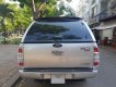 Ford Ranger XLT 2.5 2009 - Cần bán xe Ford (XLT) 4X4 MT đời 2009 diesel, màu ghi bạc, gia đình sử dụng mới 95%