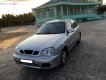 Daewoo Lanos SX 2001 - Cần bán lại xe Daewoo Lanos SX đời 2001, màu bạc