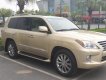 Lexus LX5700 2008 - Cần bán lại xe Lexus LX5700 đời 2008, màu vàng, xe nhập