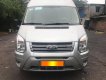 Ford Transit 2016 - Gia đình cần bán Ford Transit Luxury 2016, số sàn, máy dầu, màu bạc