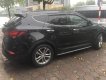 Hyundai Santa Fe 2.4AT. 2017 - Cần bán Hyundai Santa Fe sản xuất năm 2017, màu đen, nhập khẩu nguyên chiếc