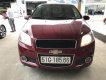 Chevrolet Aveo LT 1.4MT 2018 - Bán Chevrolet Aveo LT 1.4MT màu đỏ, số sàn, sản xuất 2018, biển Sài Gòn