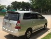 Toyota Innova   2.0E  2012 - Chính chủ bán xe Toyota Innova 2.0E đời 2012, màu bạc số sàn