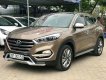 Hyundai Tucson   2017 - Cần bán xe Hyundai Tucson Full máy dầu đời 2017, màu nâu