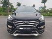 Hyundai Santa Fe   2017 - Cần bán Hyundai Santa Fe 2.4L Bản full 2017, màu đen xe cực đẹp