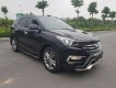 Hyundai Santa Fe   2017 - Cần bán Hyundai Santa Fe 2.4L Bản full 2017, màu đen xe cực đẹp