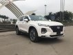 Hyundai Santa Fe 2.4L HTRAC 2019 - Bán xe Hyundai Santa Fe 2.4L HTRAC sản xuất 2019, màu trắng