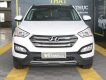 Hyundai Santa Fe 2.4AT 4WD 2015 - Bán xe Hyundai Santa Fe 2.4AT 4WD năm sản xuất 2015, màu trắng