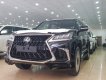 Lexus LX 2019 - Bán Lexus LX 570S Super Sport sản xuất 2019 màu đen nội thất hai màu đỏ đen