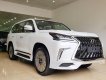 Lexus LX 2019 - Bán Lexus LX 570S Super Sport sản xuất 2019 màu trắng nội thất nâu