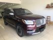 Lexus LX 2020 - Bán Lincoln Navigator Black Label L sản xuất 2020 màu đỏ mận, nội thất nâu đỏ