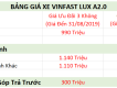 Jonway Global Noble 2019 - Bán Vinfast Lux A2.0 hỗ trợ trả góp