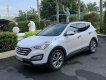 Hyundai Santa Fe 2015 - Cần bán xe Hyundai Santa Fe 2015, màu trắng, nhập khẩu xe gia đình, giá 830tr