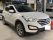 Hyundai Santa Fe 4WD 2015 - Hãng bán Hyundai SantaFe 4WD 2.4AT, 2015 màu trắng, biển SG