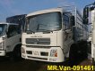 JRD HFC B180 2019 - Bán xe Dongfeng 8T B180 năm 2019, thùng 9m5, màu trắng, nhập khẩu, giá tốt