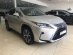 Lexus RX350 2017 - Bán Lexus RX350 Luxury sản xuất 2017, đăng ký 2018, màu vàng cát, nội thất nâu xe đẹp xuất sắc