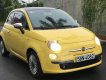 Fiat 500 2009 - Bán Fiat 500 đời 2009, màu vàng, xe nhập số tự động, giá tốt