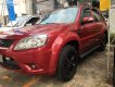 Ford Escape XLS 2.3L 4x2 AT 2010 - Bán Ford Escape XLS sản xuất 2010, màu đỏ số tự động