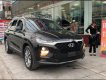 Hyundai Santa Fe   2019 - Bán xe cũ Hyundai Santa Fe 2.4 đời 2019, màu đen