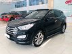 Hyundai Santa Fe 2015 - Cần bán Hyundai Santa Fe đời 2015, màu đen, xe gia đình