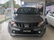 Mitsubishi Triton MT 2019 - Cần bán xe Mitsubishi Triton 2 cầu MT đời 2019, màu xám, nhập khẩu, giá chỉ 800 triệu