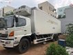 Hino 500 Series   2013 - Cần bán xe Hino 500 Series 2013, màu trắng, 3 chân thùng quyền