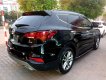 Hyundai Santa Fe 2017 - Cần bán Hyundai Santa Fe 2.4L 4WD, năm 2017, màu đen chính chủ, giá 955tr