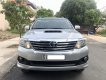 Toyota Fortuner 2015 - Cần bán Toyota Fortuner máy dầu model 2014 màu bạc