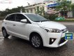 Toyota Yaris 1.3G 2015 - Cần bán xe Toyota Yaris 1.3G 2015, màu trắng, nhập khẩu chính chủ, giá 499tr