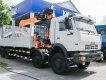 CMC VB750 2016 - Xe tải Kamaz 6540 gắn cẩu Dinex 8 tấn (8x4)